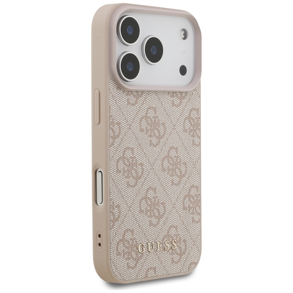 Husa pentru iPhone 17 Pro - Guess Hardcase 4G Classic - Roz