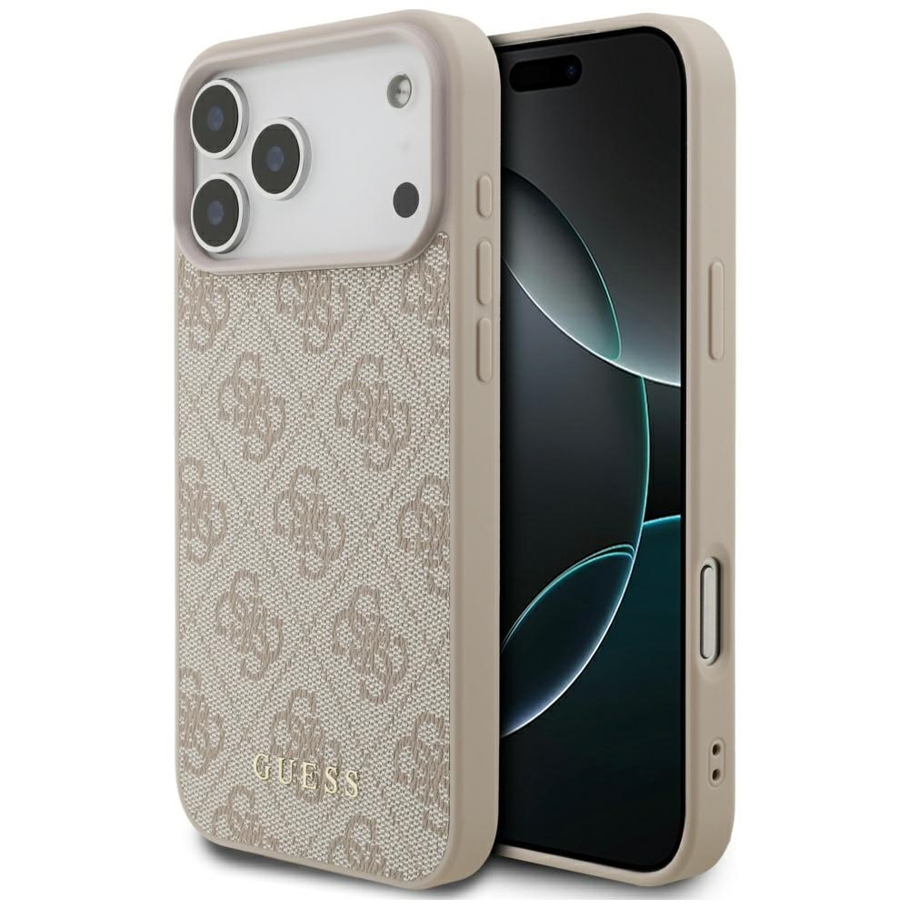 Husa pentru iPhone 17 Pro Max - Guess Hardcase 4G Classic - Roz