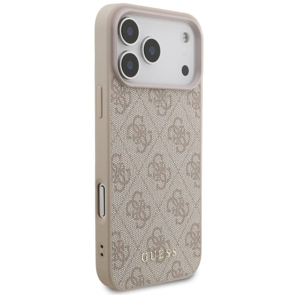 Husa pentru iPhone 17 Pro Max - Guess Hardcase 4G Classic - Roz
