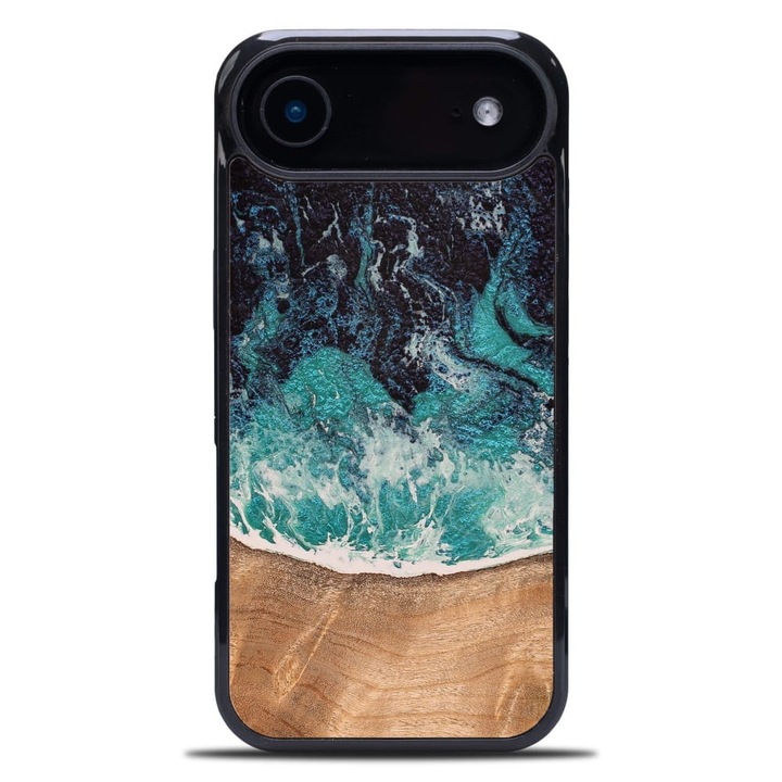 Калъф, Bewood Unique за iPhone Air, Синьо-Кафяви