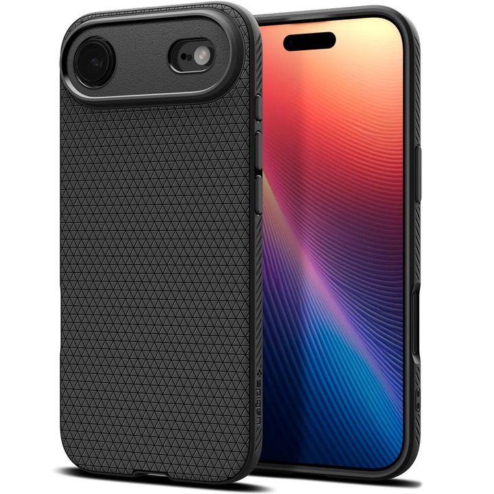 Husa, Spigen Liquid Air pentru iPhone Air, Negru