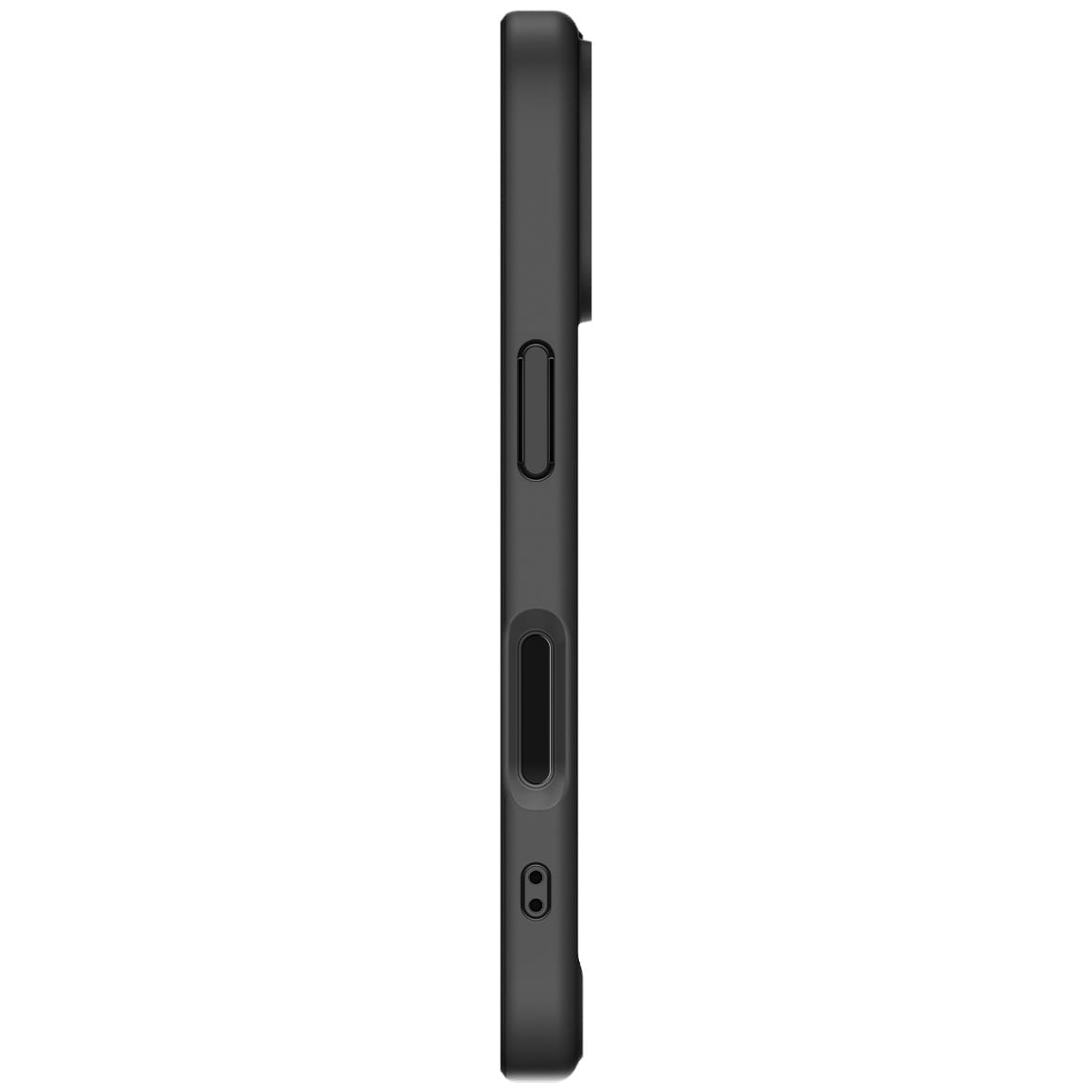 Husa, Spigen Ultra Hybrid Mag Magnet pentru iPhone 17, Neagra Si Translucida