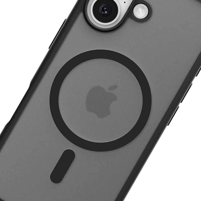 Husa, Spigen Ultra Hybrid Mag Magnet pentru iPhone 17, Neagra Si Translucida