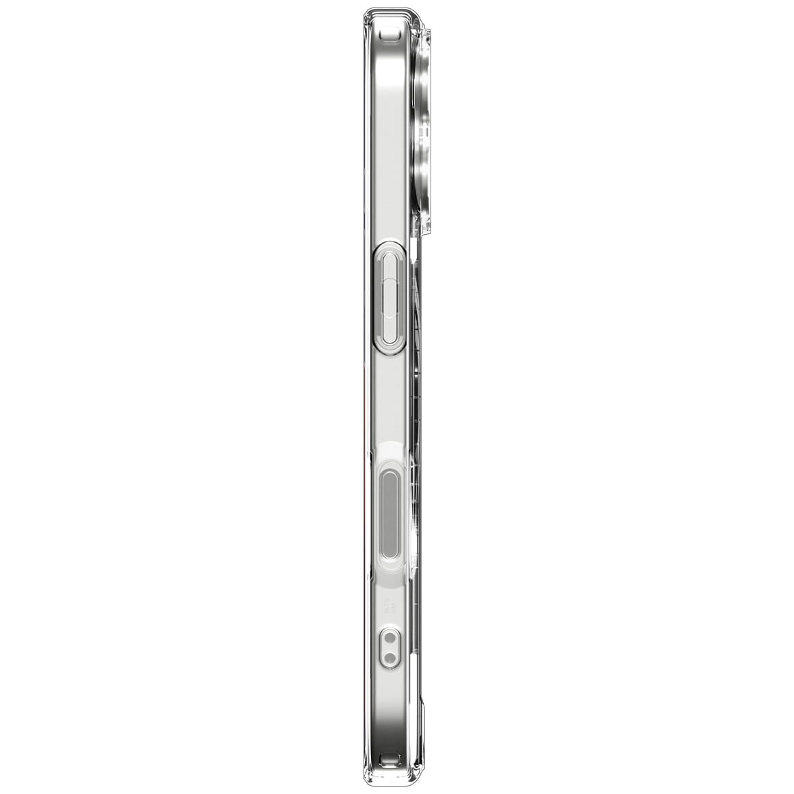 Husa, Spigen Ultra Hybrid Mag Magnet pentru iPhone 17, Transparent Alb