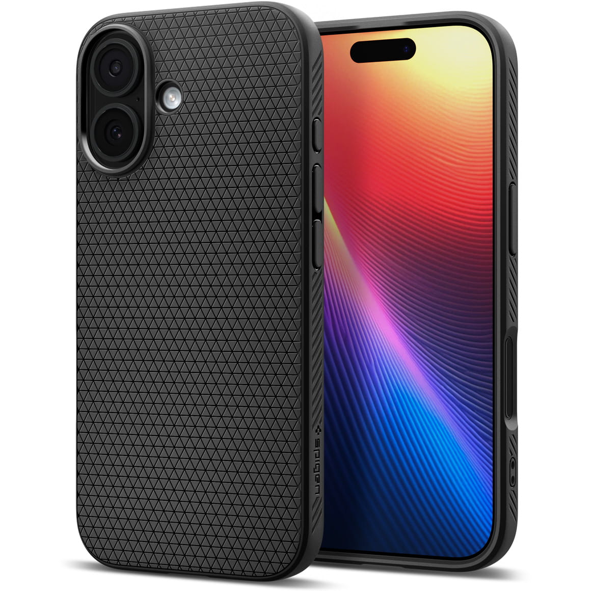 Husa, Spigen Liquid Air pentru iPhone 17, Negru