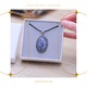 Colier Reglabil cu Pandantiv Oval 40mm de Lapis Lazuli