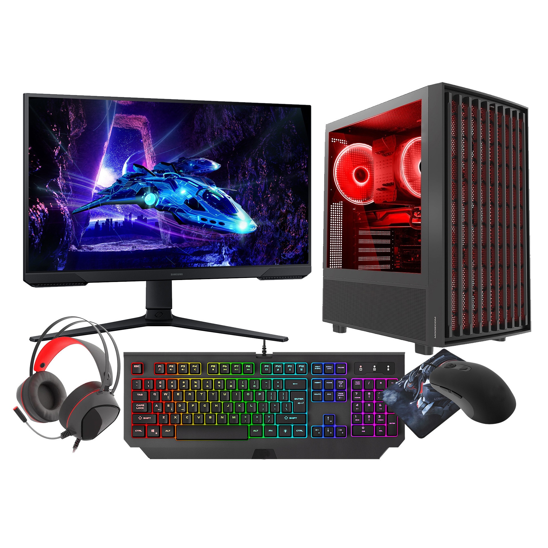VIST Breeze Sistem PC Ryzen 7, Ram 32GB, NVIDIA GeFroce RTX 4060Ti