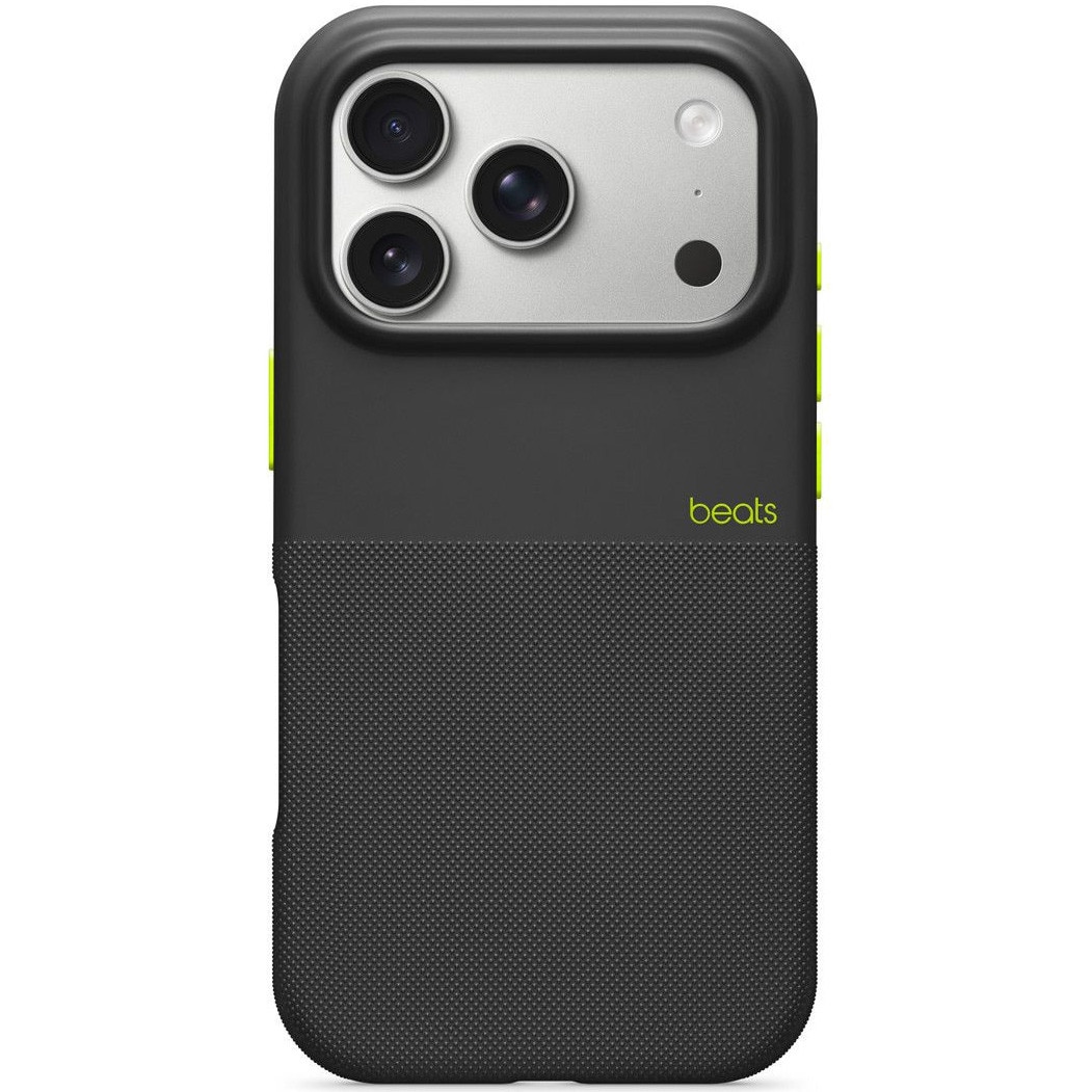 Husa de protectie Beats pentru iPhone 17 Pro, Rugged Case cu MagSafe and Camera Control – Everest Black
