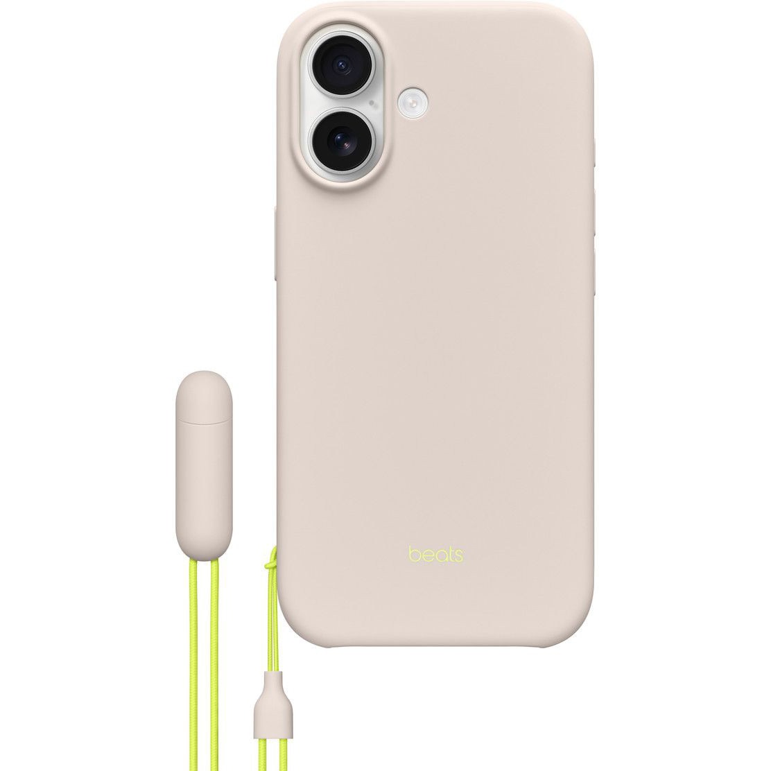 Husa de protectie Beats pentru iPhone 17, Kickstand Case cu MagSafe and Camera Control - Lime Stone