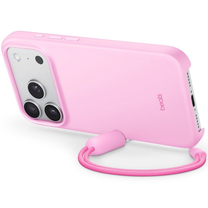 Husa de protectie Beats pentru iPhone 17 Pro, Kickstand Case cu MagSafe and Camera Control - Pebble Pink