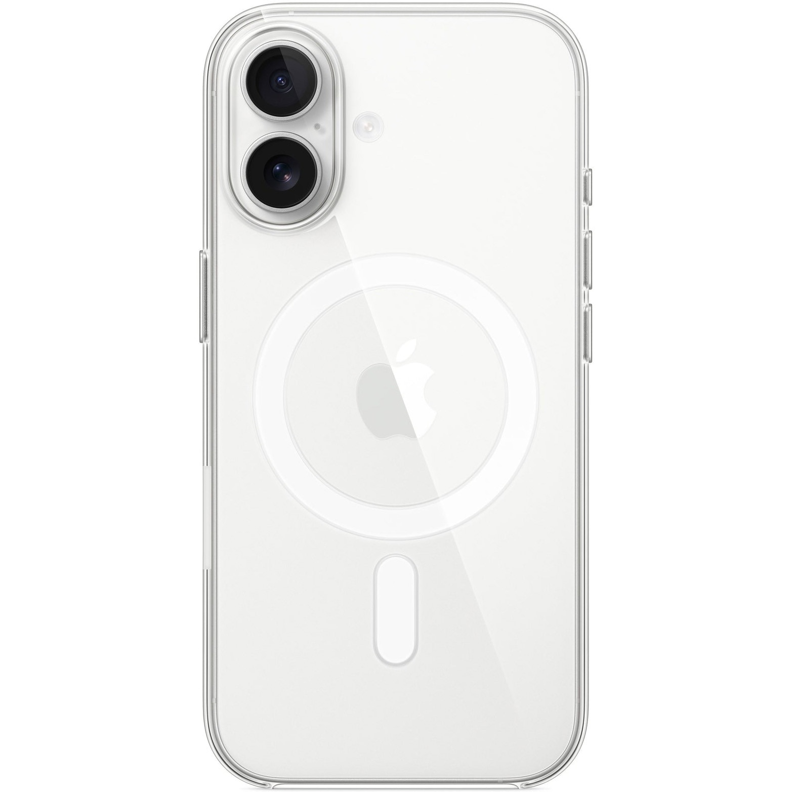 Husa de protectie Apple Clear Case cu MagSafe pentru iPhone 17, Transparent
