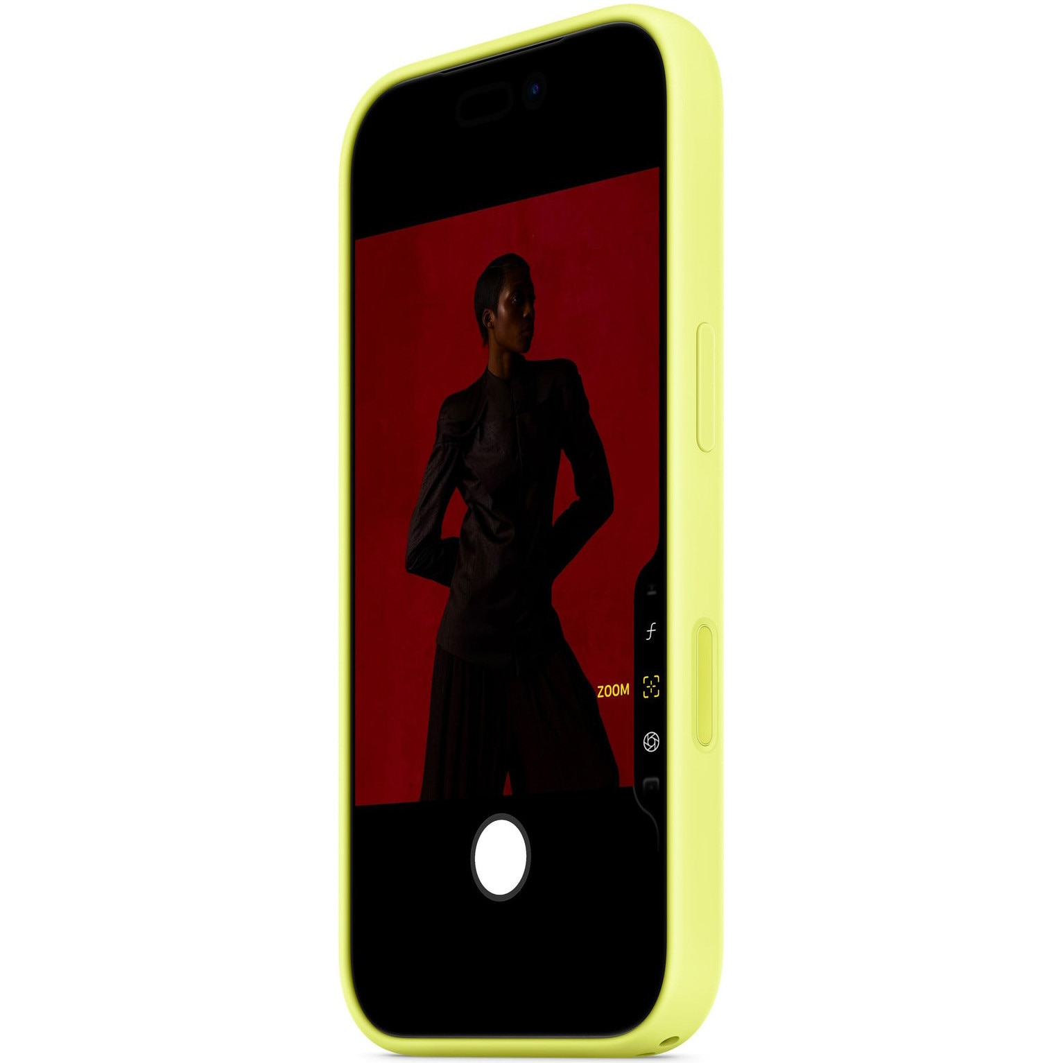 Husa de protectie Apple Silicone Case cu MagSafe pentru iPhone 17 Pro, Neon Yellow