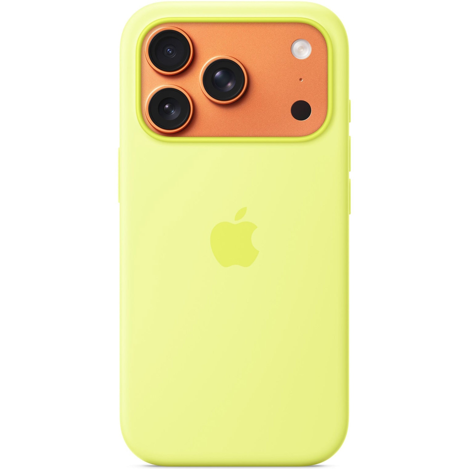 Husa de protectie Apple Silicone Case cu MagSafe pentru iPhone 17 Pro, Neon Yellow
