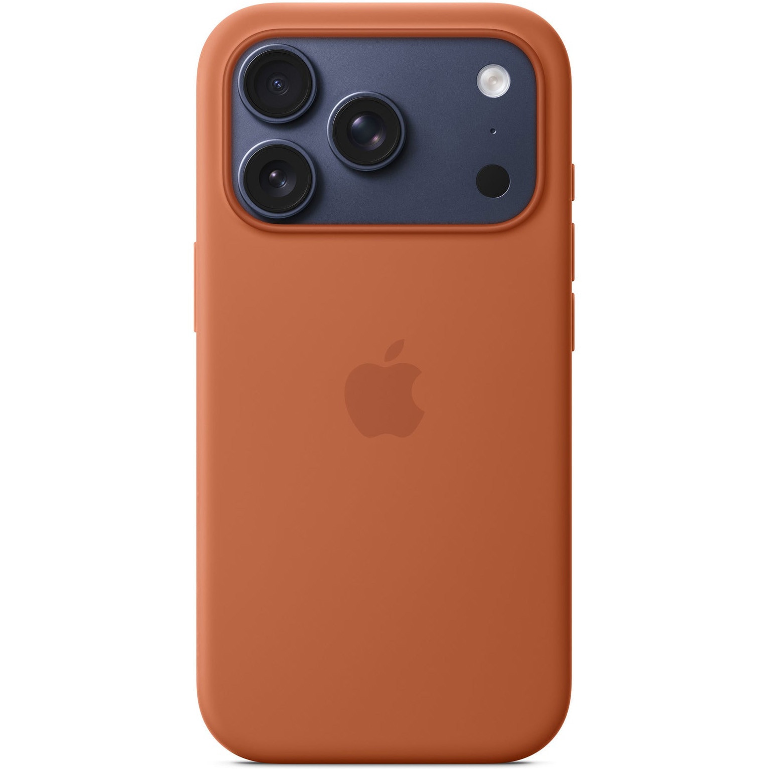 Husa de protectie Apple Silicone Case cu MagSafe pentru iPhone 17 Pro, Terra Cotta