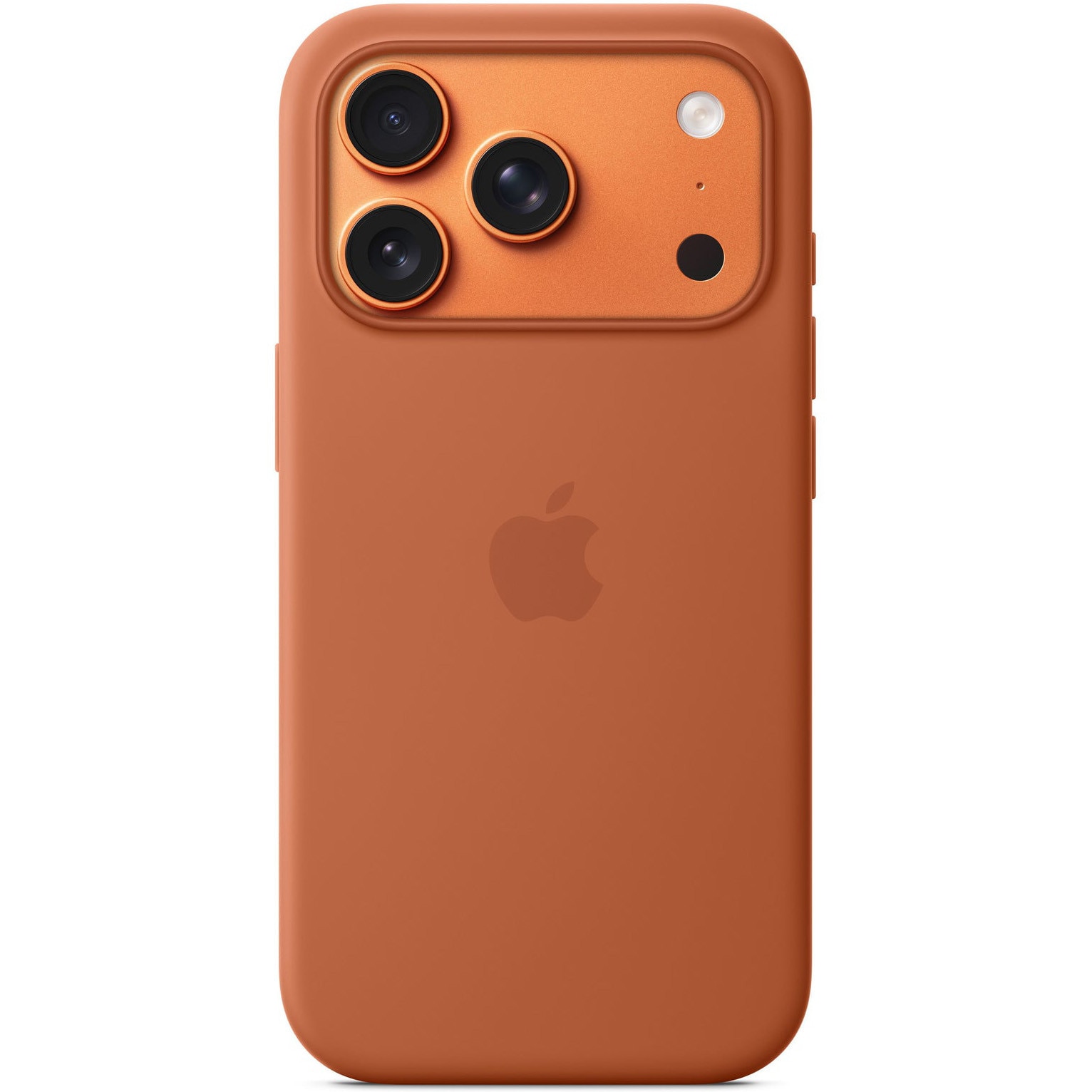 Husa de protectie Apple Silicone Case cu MagSafe pentru iPhone 17 Pro, Terra Cotta