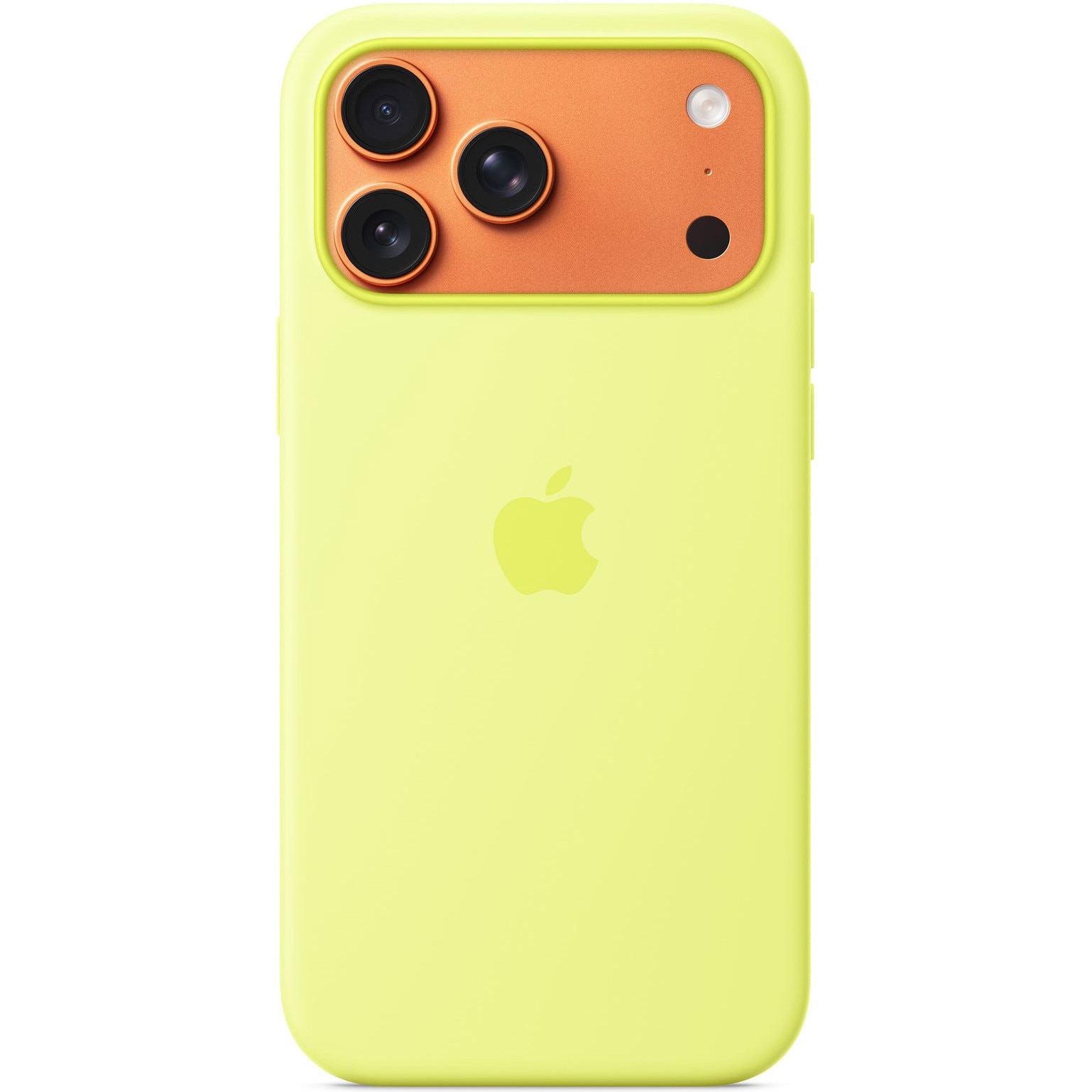 Husa de protectie Apple Silicone Case cu MagSafe pentru iPhone 17 Pro Max, Neon Yellow