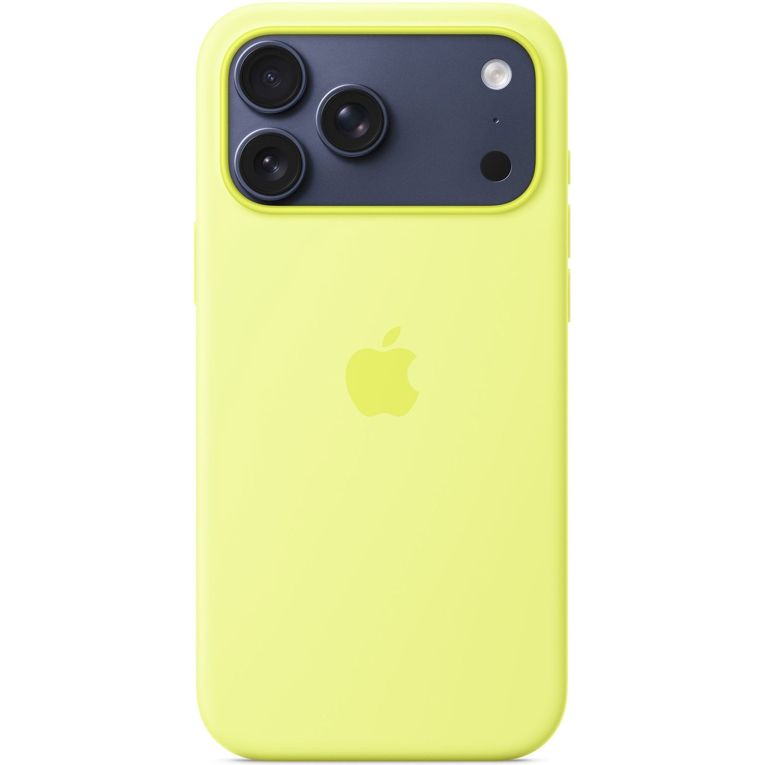 Husa de protectie Apple Silicone Case cu MagSafe pentru iPhone 17 Pro Max, Neon Yellow