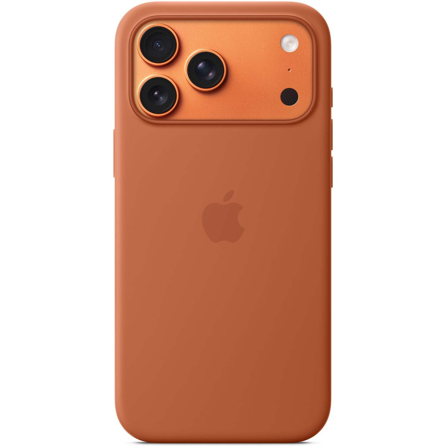 Husa de protectie Apple Silicone Case cu MagSafe pentru iPhone 17 Pro Max, Terra Cotta