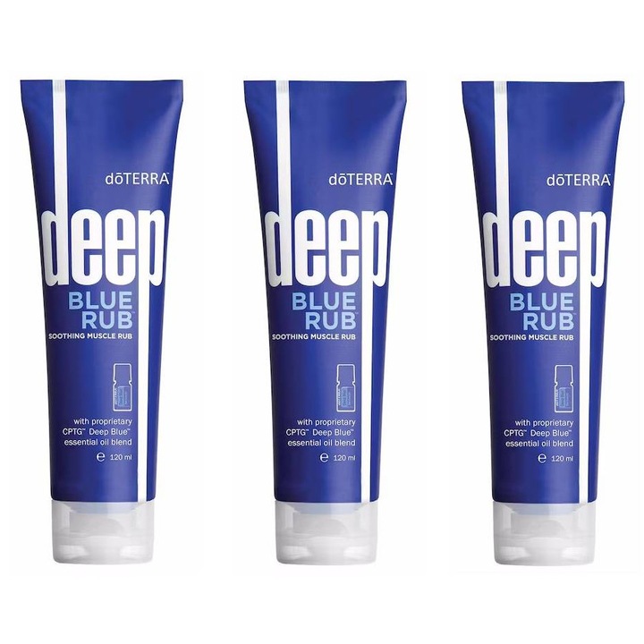 Deep Blue krém reuma és ízületi fájdalmakra, 120ml, 2 db-os szett, unisex, normál