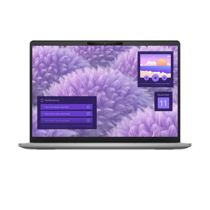 Laptop DELL Inspiron 5441, 14" WUXGA, Qualcomm Snapdragon X Plus X1P-64-100 akár 3.4 GHz, 16 GB RAM LPDDR5x, 1 TB SSD, Qualcomm Adreno GPU, Windows 11 Home, Titánszürke 1 TB