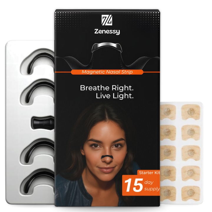 Banda Nazala Magnetica Zenessy – Starter Kit Original pentru 15 Zile