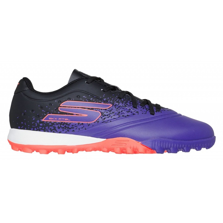 Skechers, Футболни обувки Razor 1.5 Jr с лого, Лилав