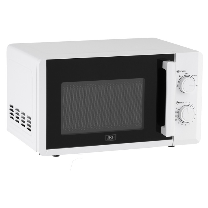 Cuptor cu microunde JRH B20MXP07-E70, 20 l, Quick Defrost, 700 W, alb