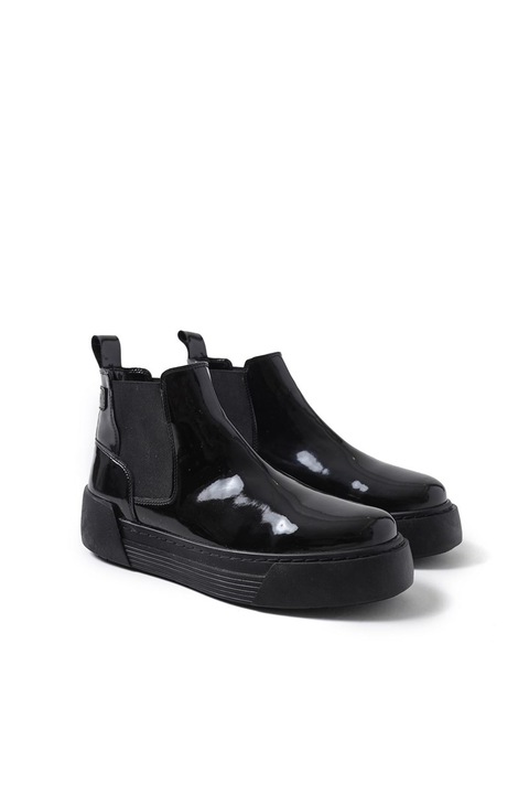 Adidași bărbați, Piele ecologică, Chekich, 361576, Negru