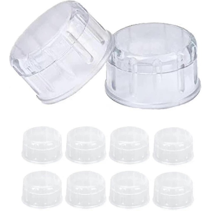 Комплект 10 Капаци за пластмасови шейкър чаши 500cc/700cc, Устойчиви на температура, Лесна употреба