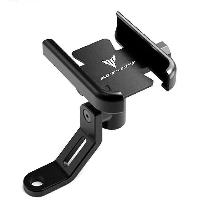 Мото GPS стойка за мобилен телефон, За Yamaha Mt07 Mt-07 Fz07 2014-2020 2021 2022, универсален, черен