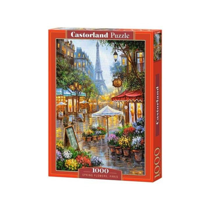 Tavasz Párizsban 1000db-os puzzle - Castorland