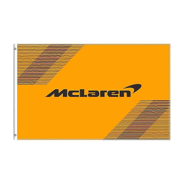 Nyomtatott autóverseny banner, Mclaren, 60x90cm