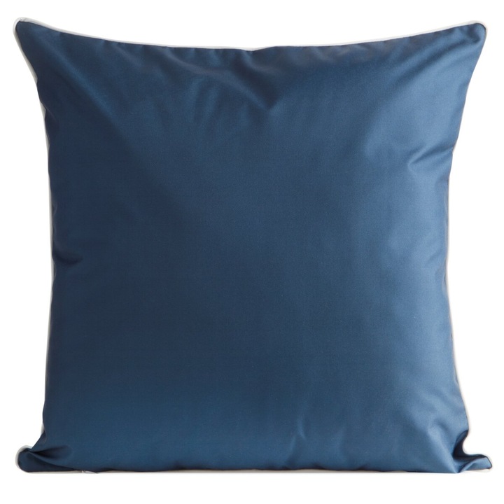 Fata de perna GARDEN pentru gradina si terasa, confectionat din tesatura impermeabila 45 x 45 albastru marin Eurofirany