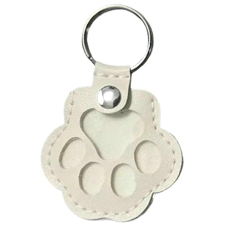 Kulcstartó kutya tappancs formájú, imádnivaló design, 5.2x5.5x0.4cm