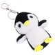 Breloc cu pandantiv pinguin din plus, dimensiune 12x10x6cm, design dragut