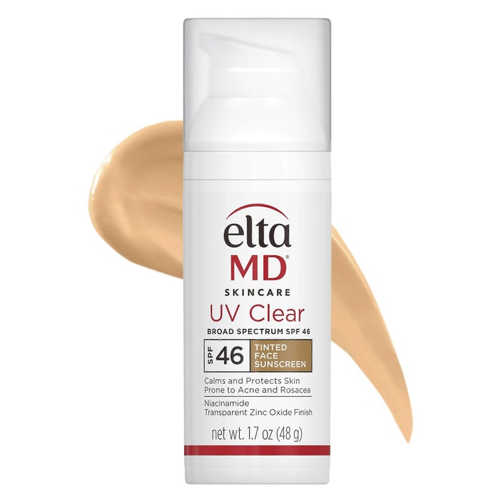 Crema de fata cu protectie solara EltaMD UV Daily SPF 40, hidratant cu Zinc Oxid, 46ml