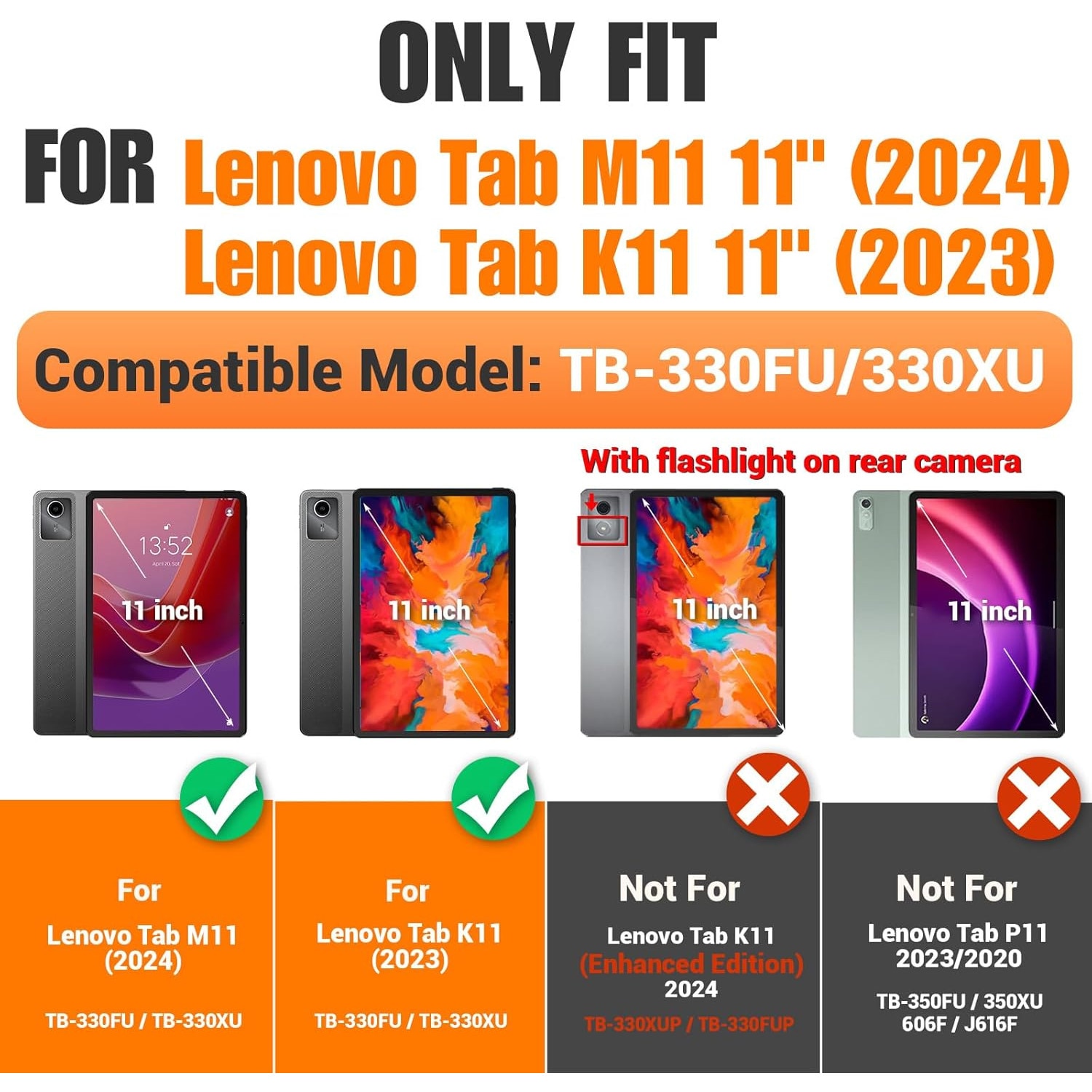Husa tableta DUOCUOLA pentru Lenovo Tab M11/K11, protectie 360, suport rotativ, verde, 11 inch