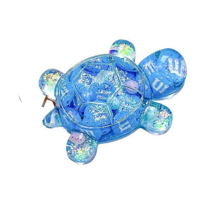 Декоративна фигурка костенурка с нощна лампа, 30x30см