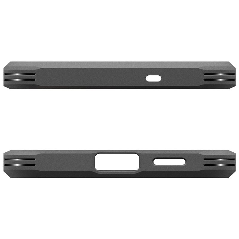 Carcasa Spigen Tough Armor cu MagSafe compatibila cu Samsung Galaxy S25 FE, Black