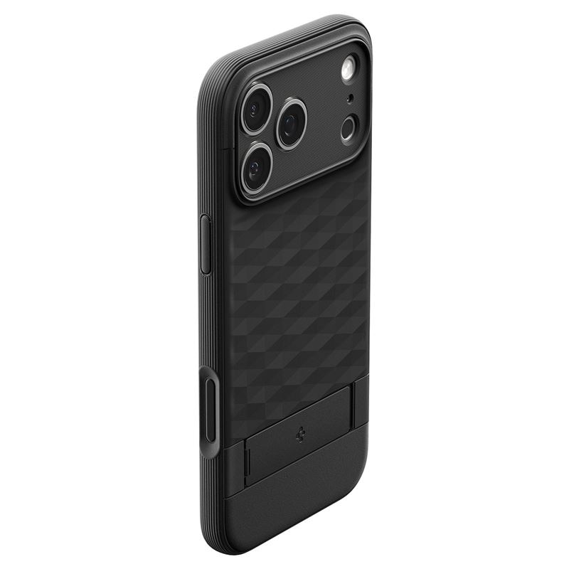 Carcasa Spigen Parallax S cu MagSafe compatibila cu iPhone 17 Pro Max, Matte Black