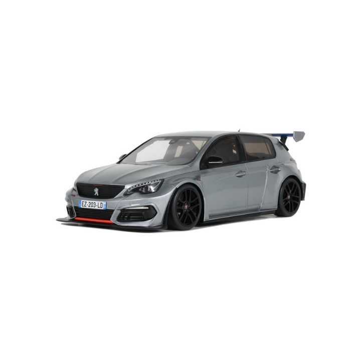 Macheta auto Peugeot 308 RC Byfactory Gris Artense, 2020, OT1055, 1:18, Otto Models