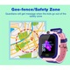 Ceas SmartWatch Copii, 4G, Localizare GPS+AGPS+LBS+WIFI, Functie Telefon, Apeluri Video, Slot cartela SIM, WhatsApp, Display HD cu Touchscreen, Camera Foto-Video, Monitorizare spion, Compatibil cu Android si IOS, Buton SOS, Mesaj vocal, Waterproof IP67