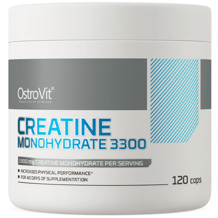 Supliment alimentar OstroVit Creatine Monohydrate 3300 mg 120 caps