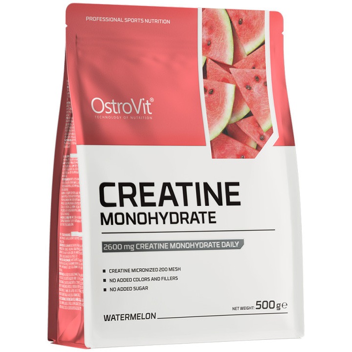 Supliment alimentar OstroVit Creatine Monohydrate Watermelon 500g