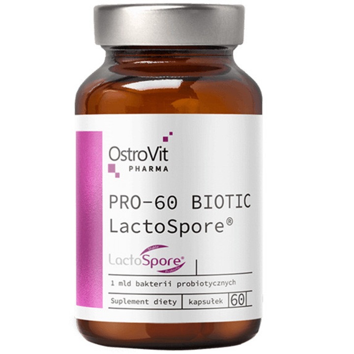 OstroVit Pharma PRO-60 BIOTIC LactoSpore 60 caps
