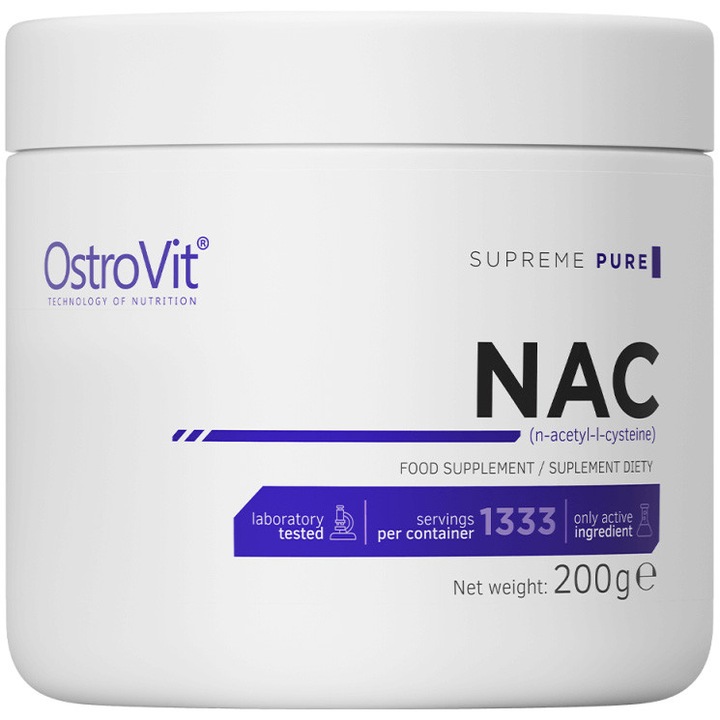 Supliment alimentar OstroVit Supreme Pure NAC 200g