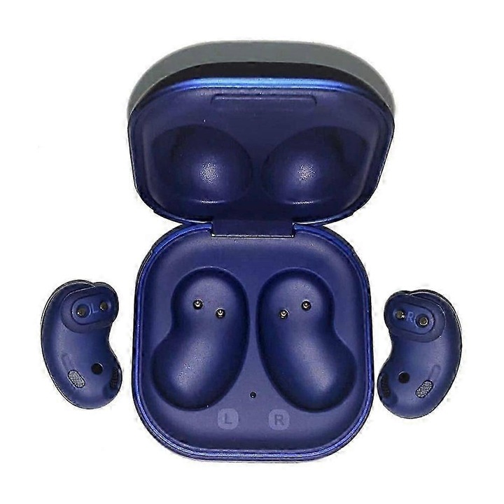 Samsung Galaxy Buds Live vezeték nélküli fülhallgató, 12mm, Bluetooth 5.0, IPX2, szett, kék