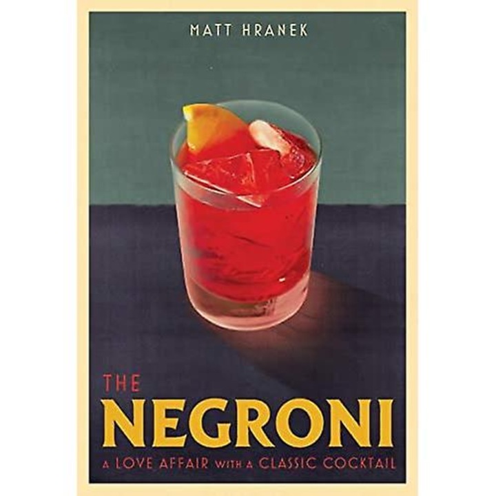 Negroni Cocktail Portrait, Photographic Retro Wall Art, Home Bar Decor Print, 2021