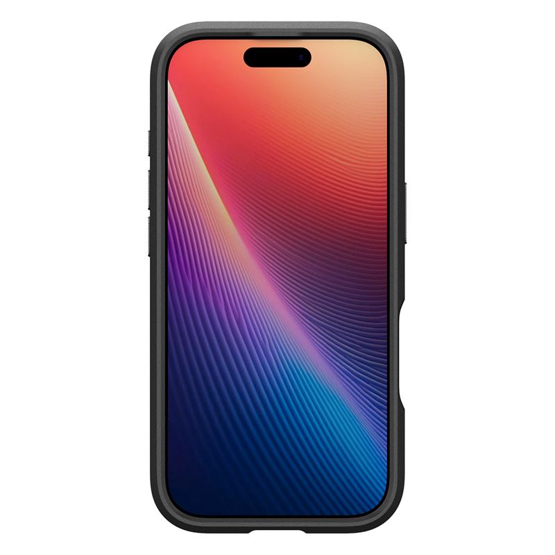 Carcasa Spigen Optik Armor cu MagSafe compatibila cu iPhone 17, Negru