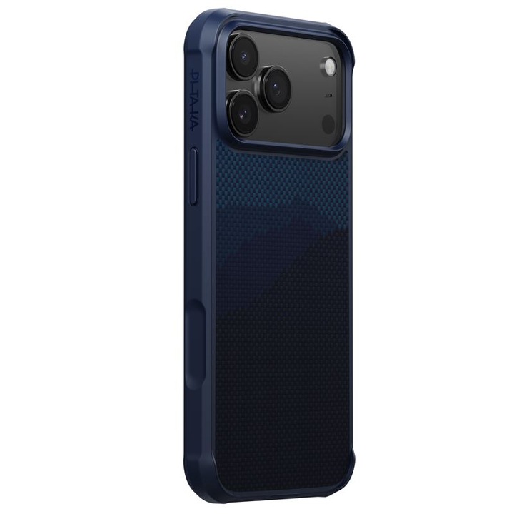 Калъф Pitaka Aramid ProGuard Over the Horizon, съвместим с iPhone 17 Pro, син